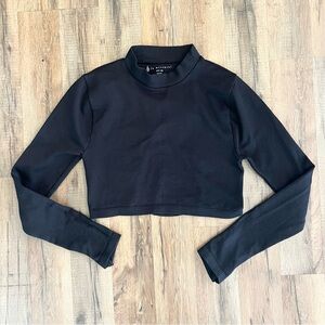 Free People Movement long Sleeve Cutout Back Workout Shirt M/L